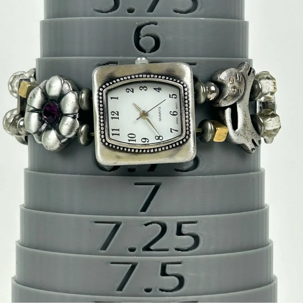 Avon “Words to Live By” Quartz Women’s watch w/ inspirational charms